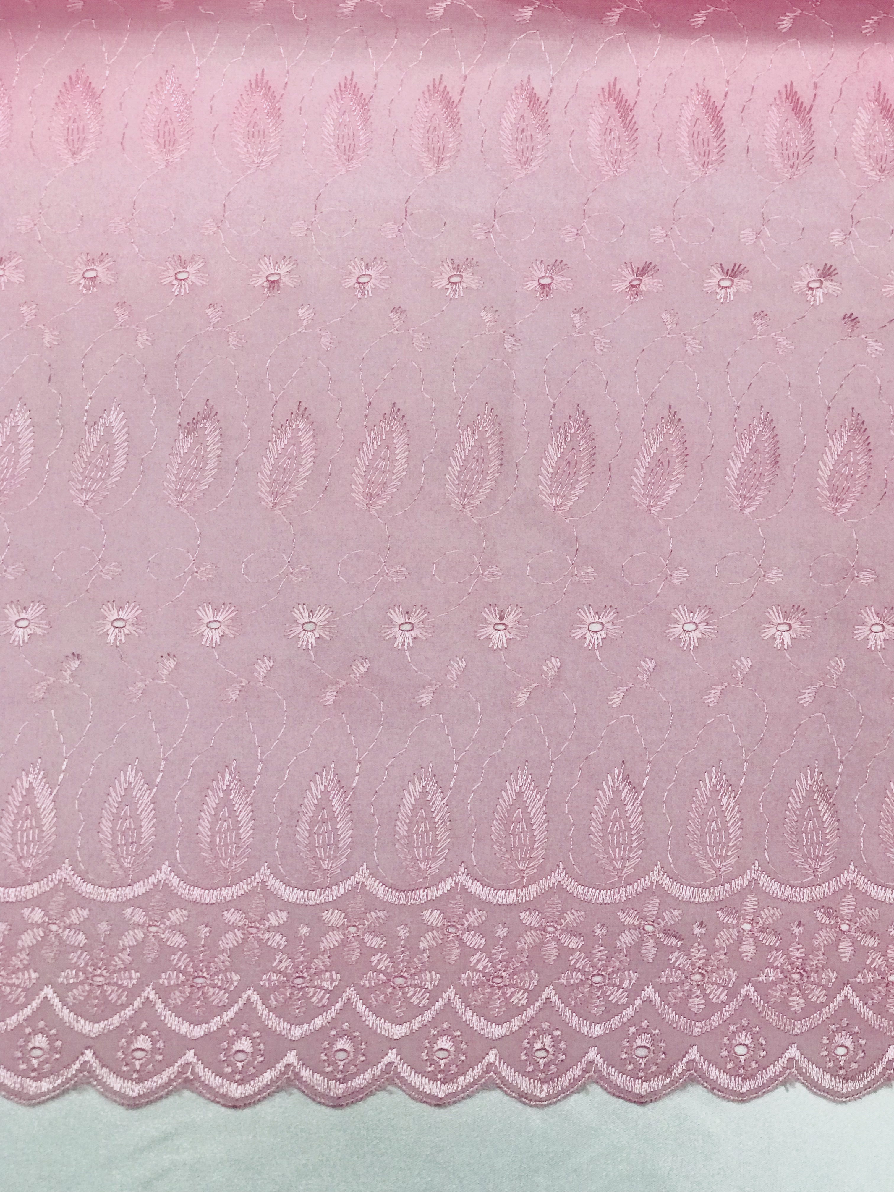 Pink Medium Eyelet – Sal Tex Fabrics, Inc.